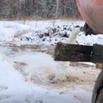 Ассенизаторы из Подмосковья заливают дерьмом исток Шошы в Тверской области