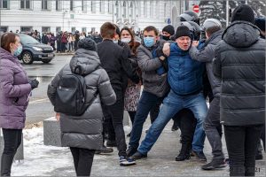 Протестная акция в твери