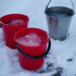 В Лесном районе деревня на несколько дней осталась без воды, люди топили снег