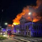 В центре Ржева пожаром уничтожено историческое здание