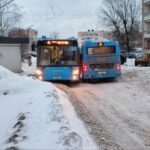 Дороги Твери и Ржева становятся непреодолимыми для общественного транспорта