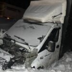 В Тверской области столкнулись три грузовика, погиб человек