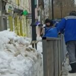 В Кимрах новые заборы и тротуарная плитка не пережили зиму