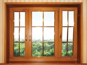 современные деревянные окна
