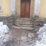 В Ржеве разрушается здание общежития на улице Елисеева