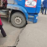 В Торжке «надломился» пешеходный мост
