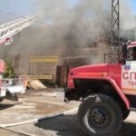 Причиной крупного пожара в Твери был поджог, подозреваемый заключён под стражу