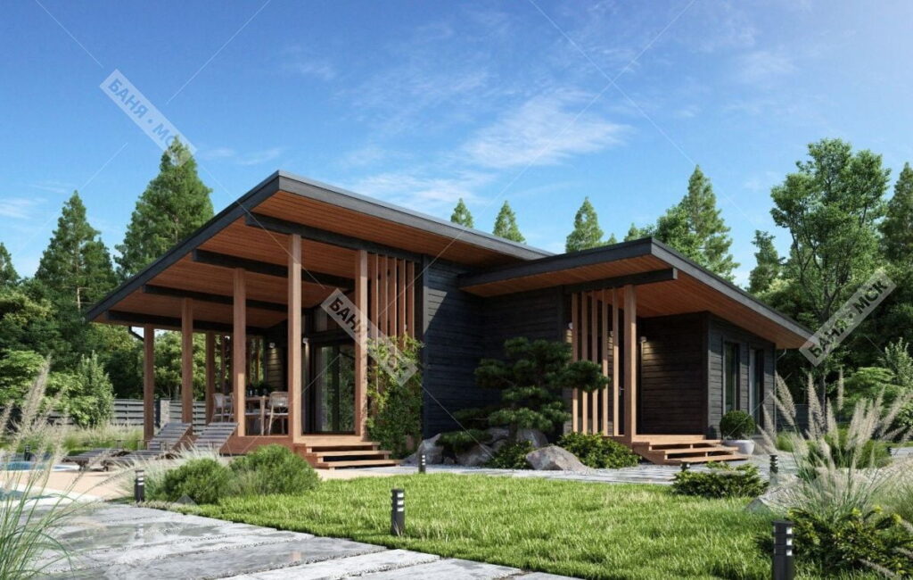 бани угловые