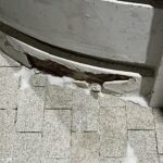 Нижний уровень Калязинской колокольни осыпается, несмотря на недавний ремонт. Фотофакт Нижний уровень Калязинской колокольни осыпается, несмотря на недавний ремонт. Фотофакт