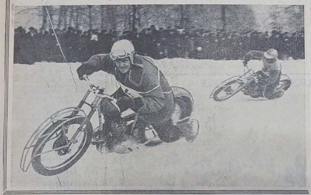 Мотогонки в Калинине в 1970 году