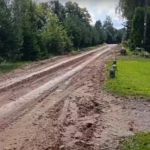 В Ржеве починили дорогу глиной