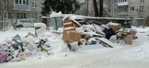 Неубранные помойки в Твери – явление постоянное