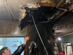 Пожар в Тверской области