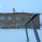 В Кимрах снег продавил крышу