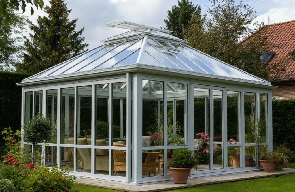 Алюминиевый зимний сад