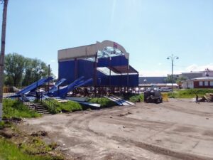 Реконструкция Советской площади в Бежецке