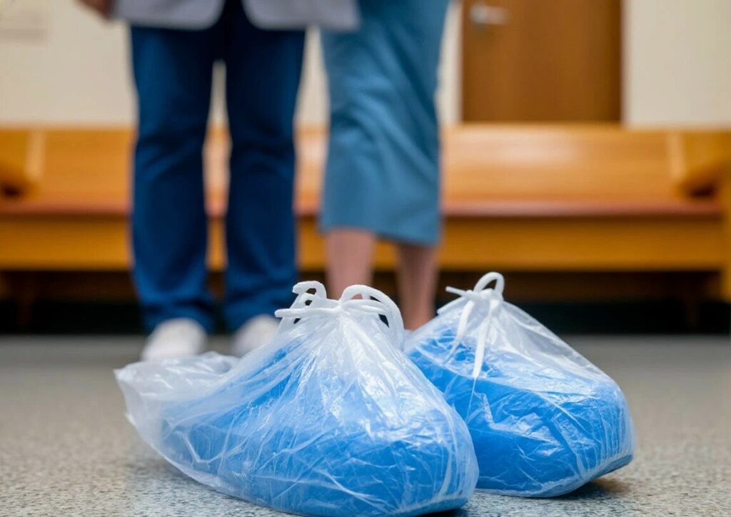 Отмена бахил в больницах и поликлиниках