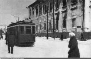 В Калинине трамвай пустили через месяц после освобождения города
