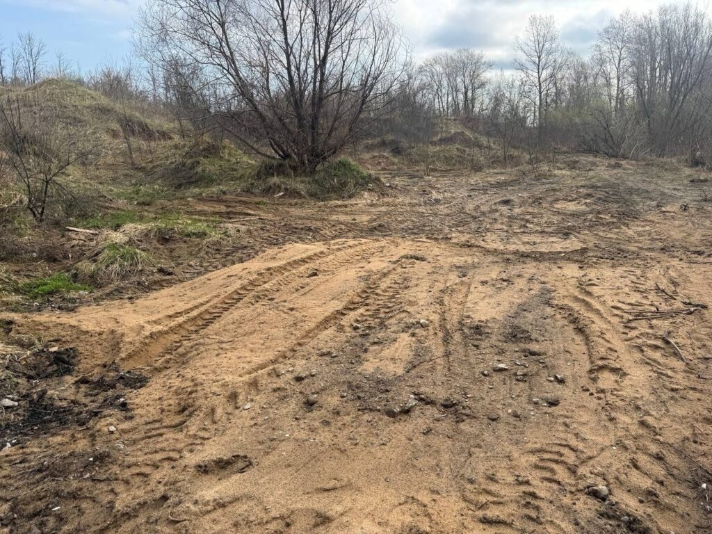 Свалка на берегу Волги