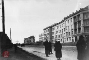 Проспект Калинина в г. Калинине. 1930-е гг. // ГАТО. Ф. Ф-1. Оп. 3. Д. 398.