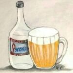 Самогон, пиво и водка
