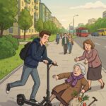 Следком возбудил уголовное дело на самокатчика за наезд на пенсионерку