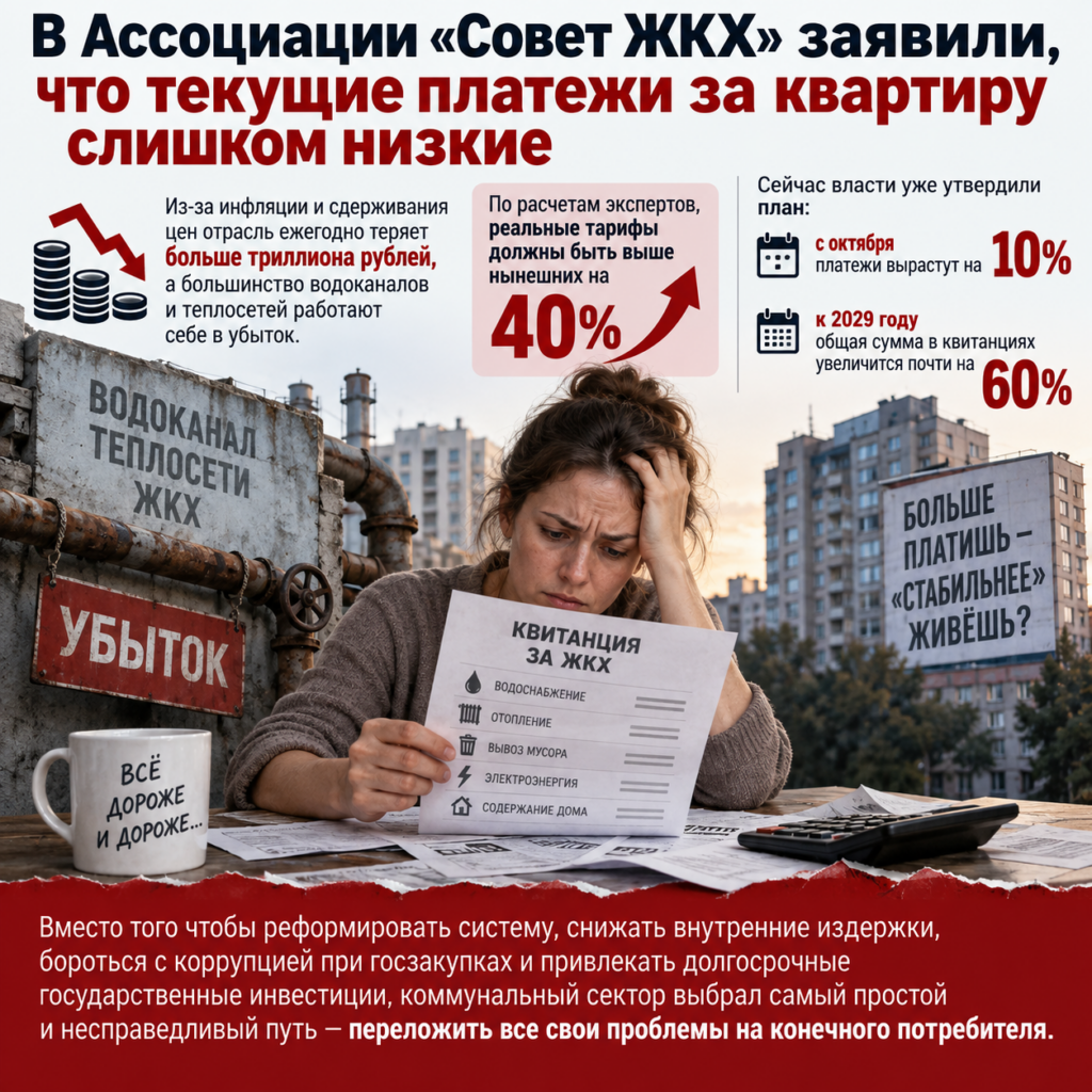 почему за «дырявые трубы» опять заплатят из нашего кармана
