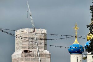 11 сентября на колокольне Спасо-Преображенского собора установят купол и крест