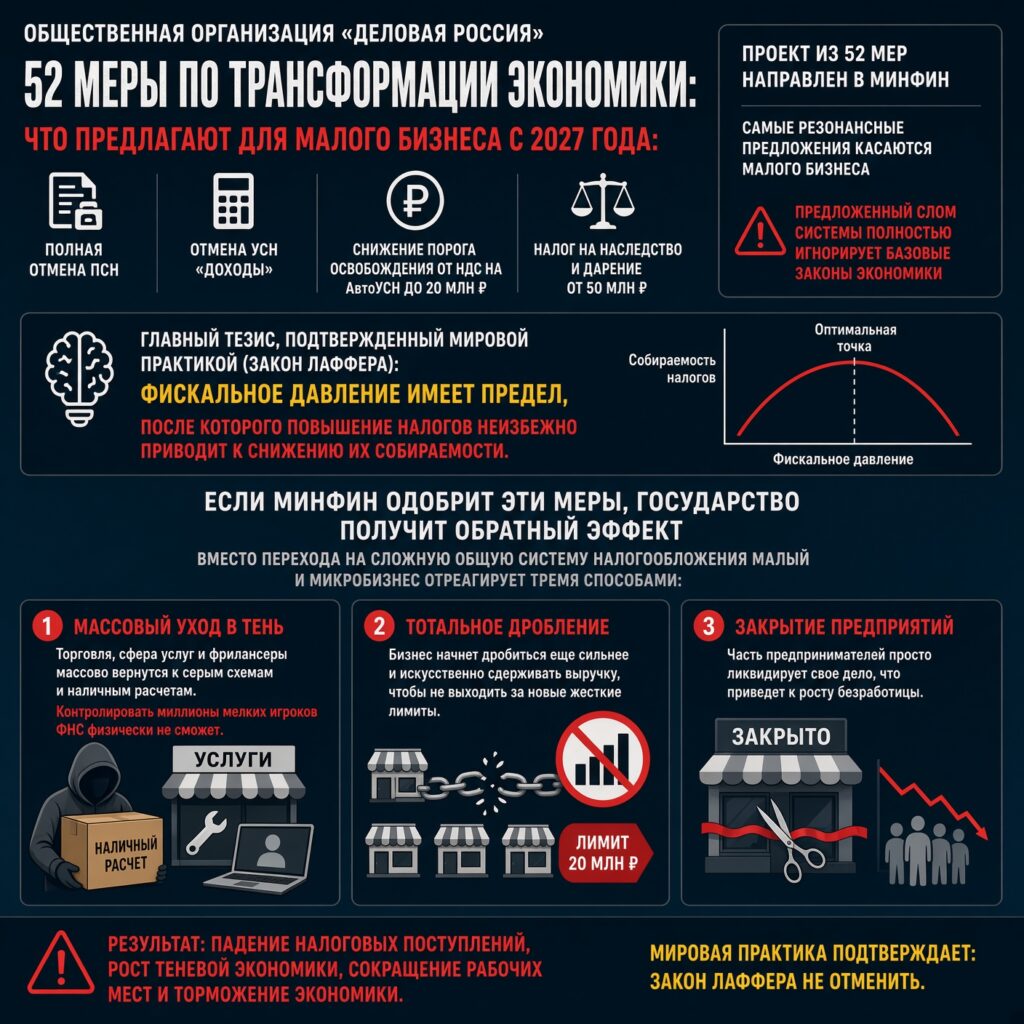 Налоги снова повысят? Почему инициативы «Деловой России» могут опустошить бюджет, а не наполнить его