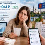 Тверьстат насчитал жителям региона среднюю зарплату в 80 тысяч рублей
