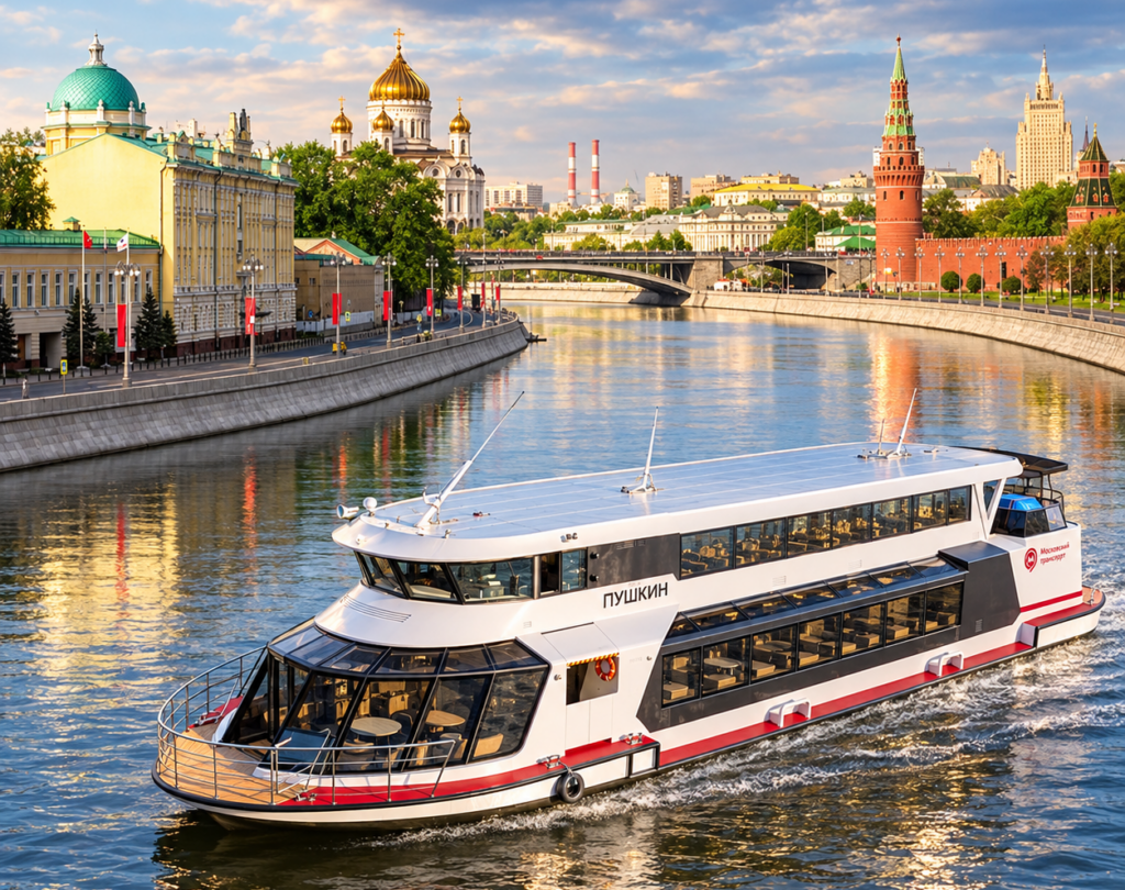 Электросуда на Москве-реке: как выглядит прогулка без дизеля и шума